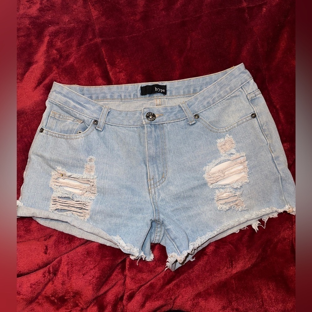 HYPE Mini Shorts Distressed‎ Sz7